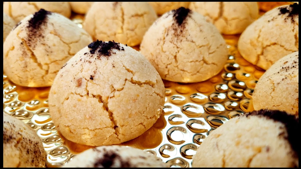 مطبخ ام وليد / غريبية المغرف ، بنة مقرمشة تحفة 😋👍😍.