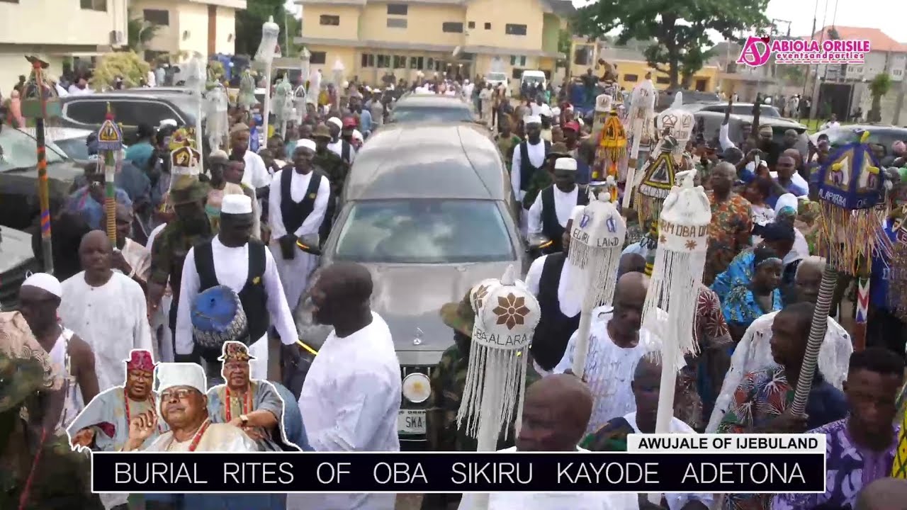 Full Video of What Happend  at Awujale Burial in Ijebu Ode