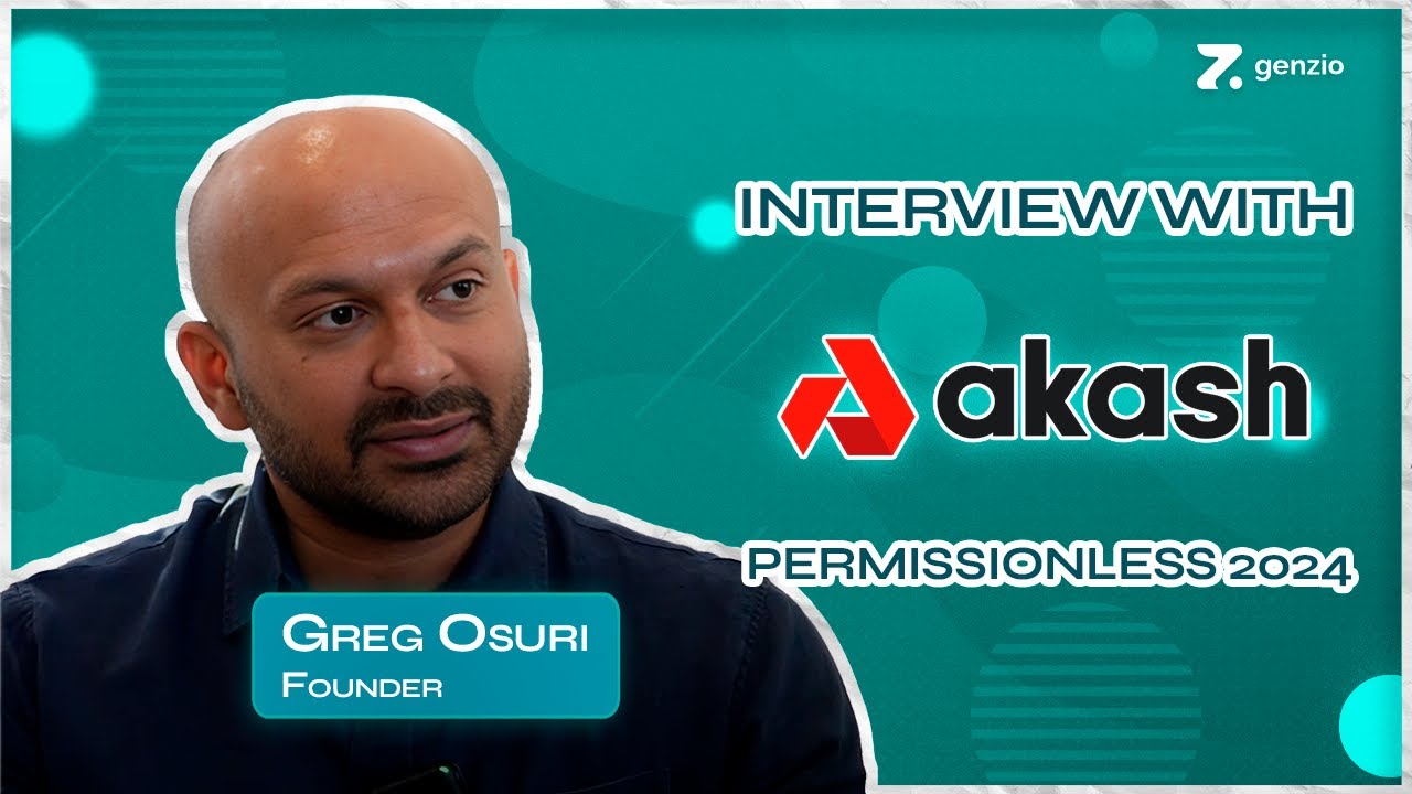 What is Akash Network? Greg Osuri on Decentralized Cloud Computing | Greg Osuri - Founder of Akash