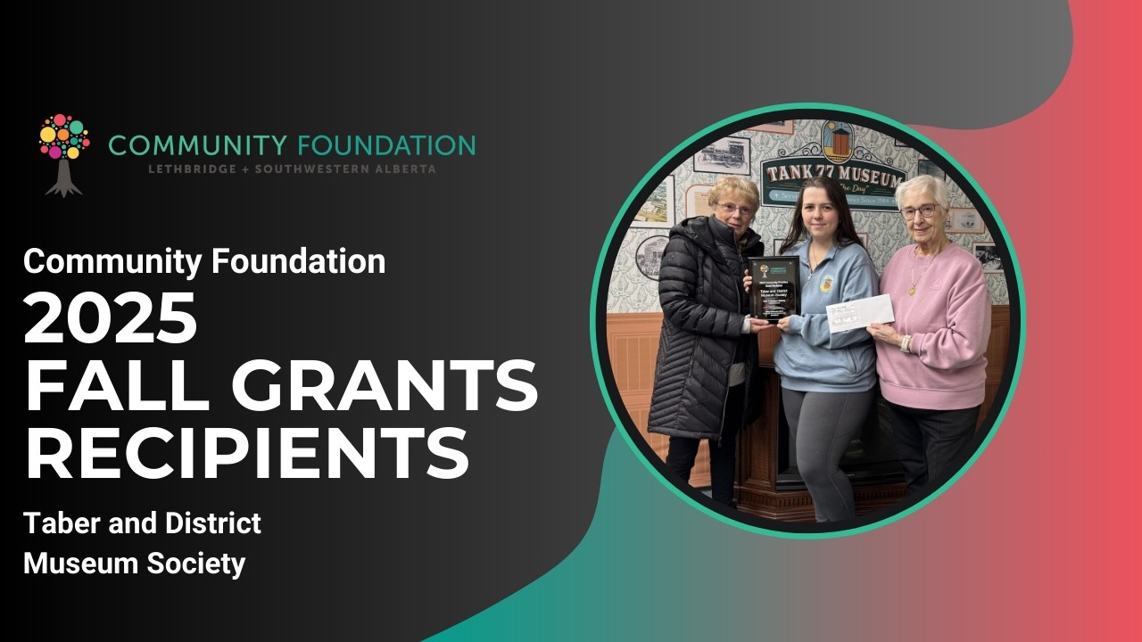 CFLSA - Fall Grants 25 - Taber and District Museum Society