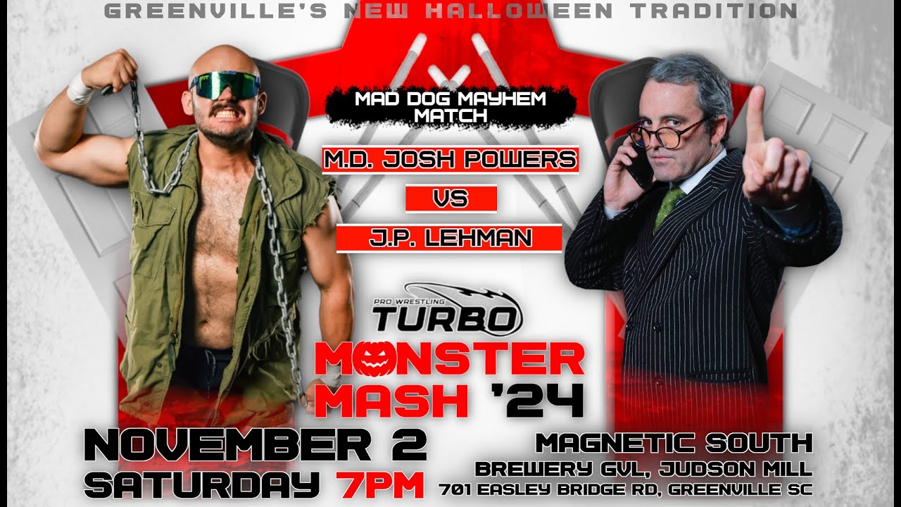 Mad Dog Mayhem: JP Lehman vs. Josh Powers [FULL MATCH | Monster Mash 2024]