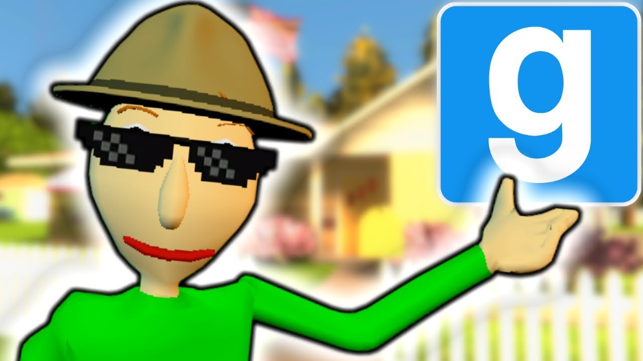 BALDI'S DAY OFF! | Funny Gmod Gameplay