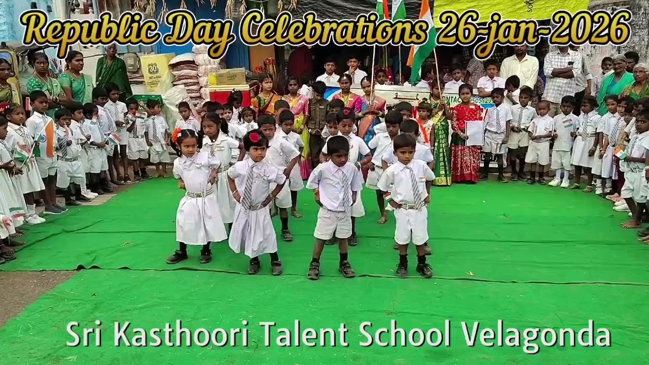 Clap Your Hands, శ్రీ కస్తూరి టాలెంట్ స్కూల్ వెలగొండ 26-01-2026