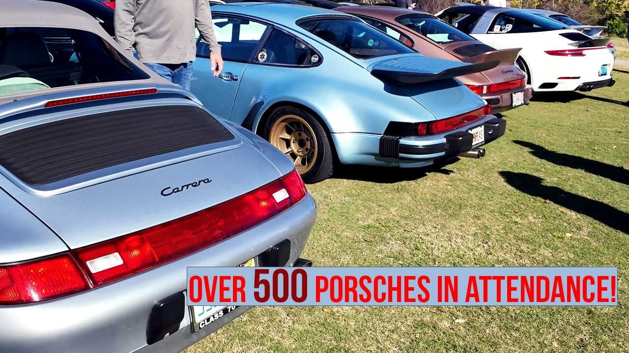 Amelia Island Concours 2025 - Werks Reunion - 500+ PORSCHES