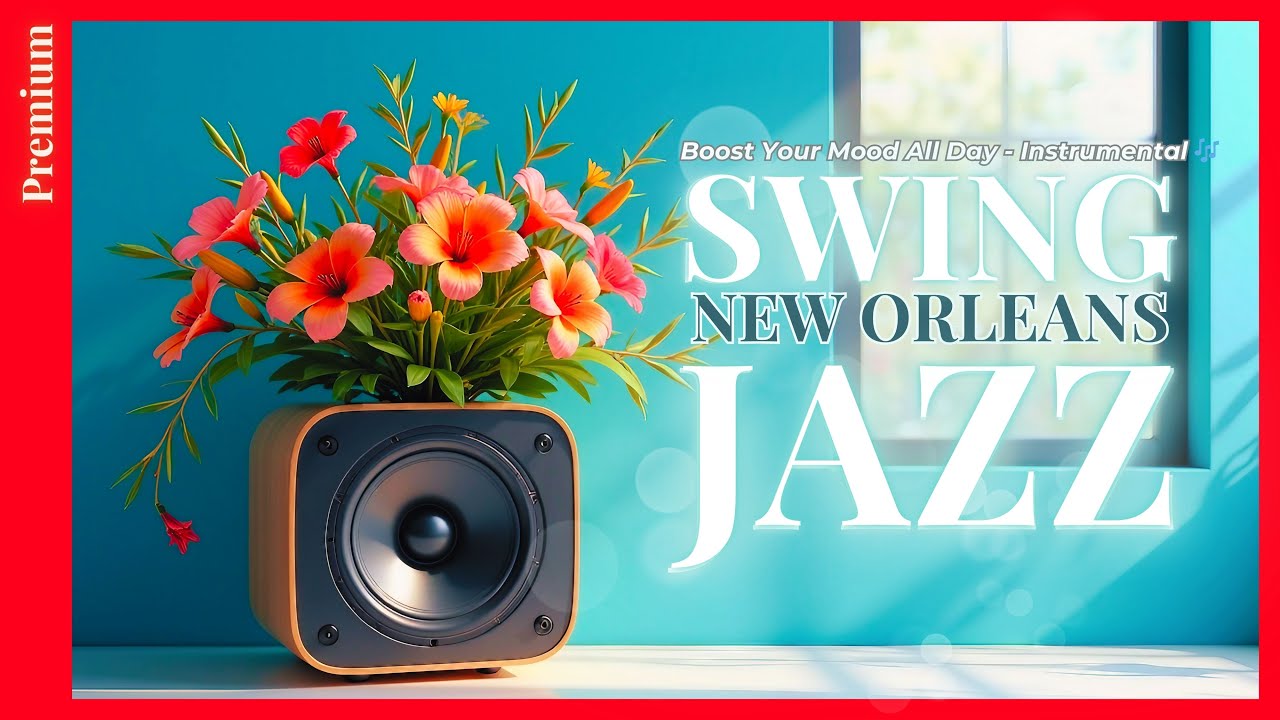 Нью-Орлеанский джаз Инструментальная подборка свингового джаза, поднимающего настроение на весь день