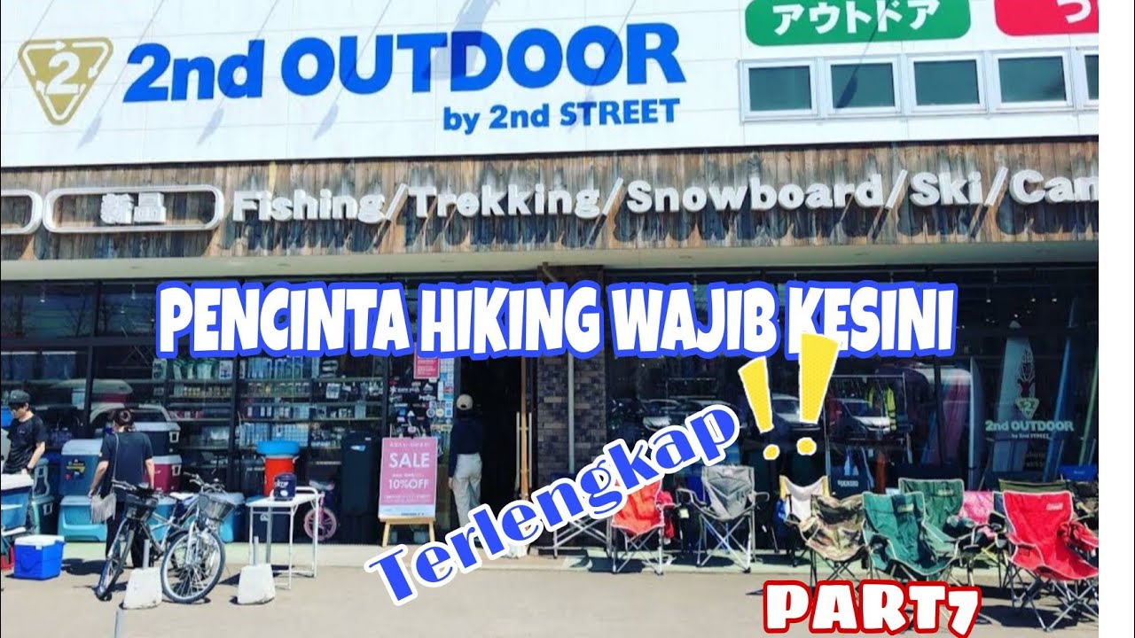 Toko second di Jepang - barang second outdoor terlengkap di Jepang