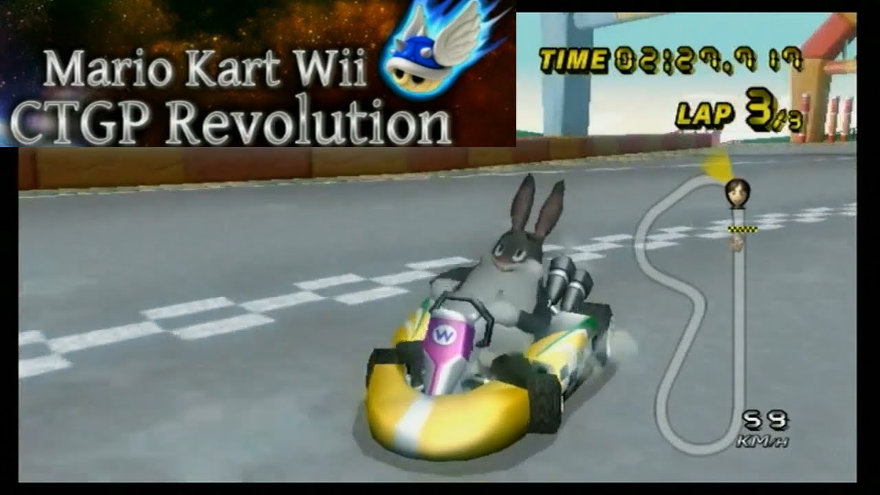 Mario Kart Wii Online Custom Tracks/Characters (CTGP-R) Livestream
