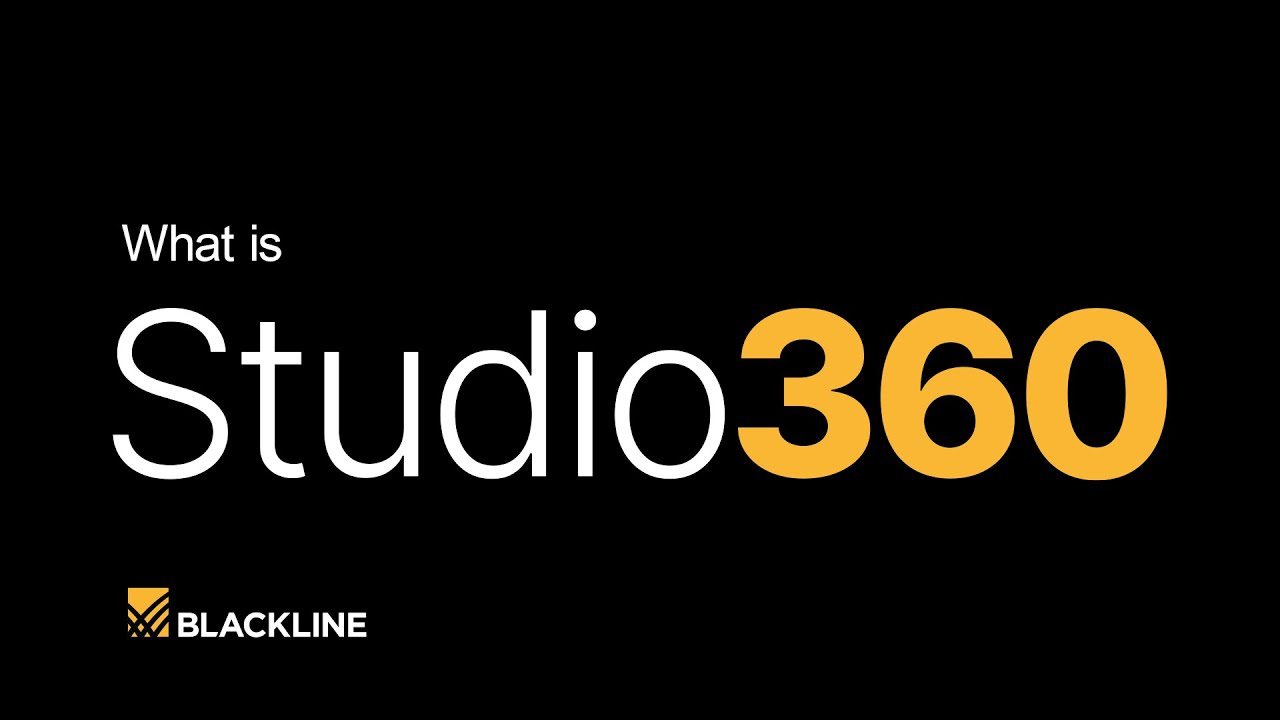 BlackLine Studio360 Demo: The Intelligent Platform for Finance