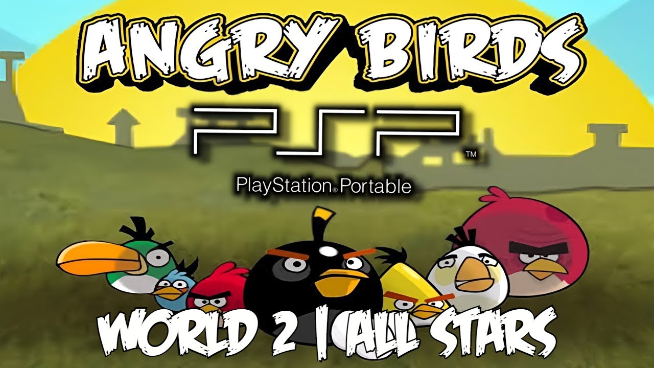 Angry Birds (PSP) | World 2 | All Stars