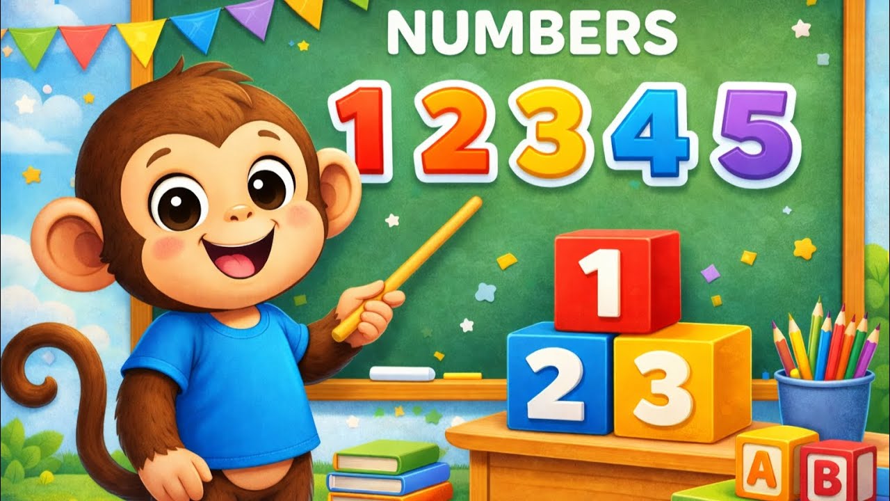 Count 1 to 20 with Fun Actions 🎶 | Learn Numbers for Kids | Learn Counting