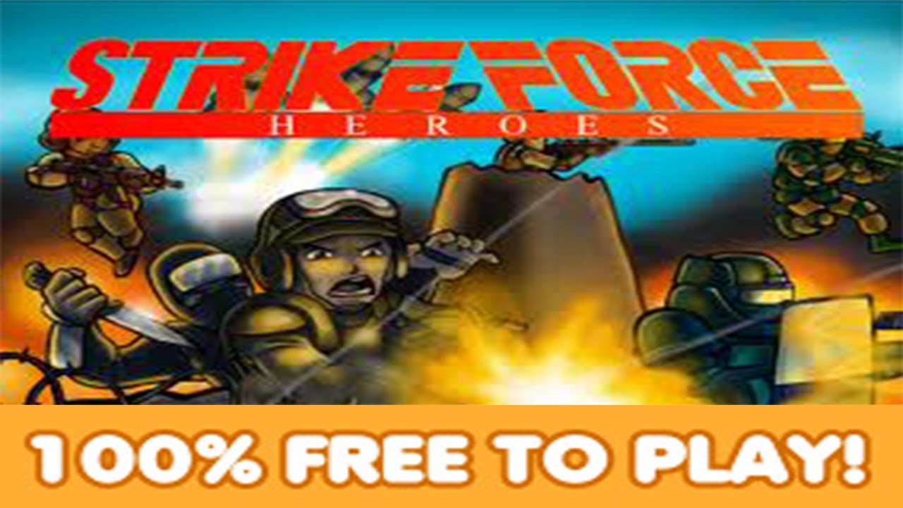 Strike Force Heroes - Gameplay [Campaign Walkthrough 1-5]
