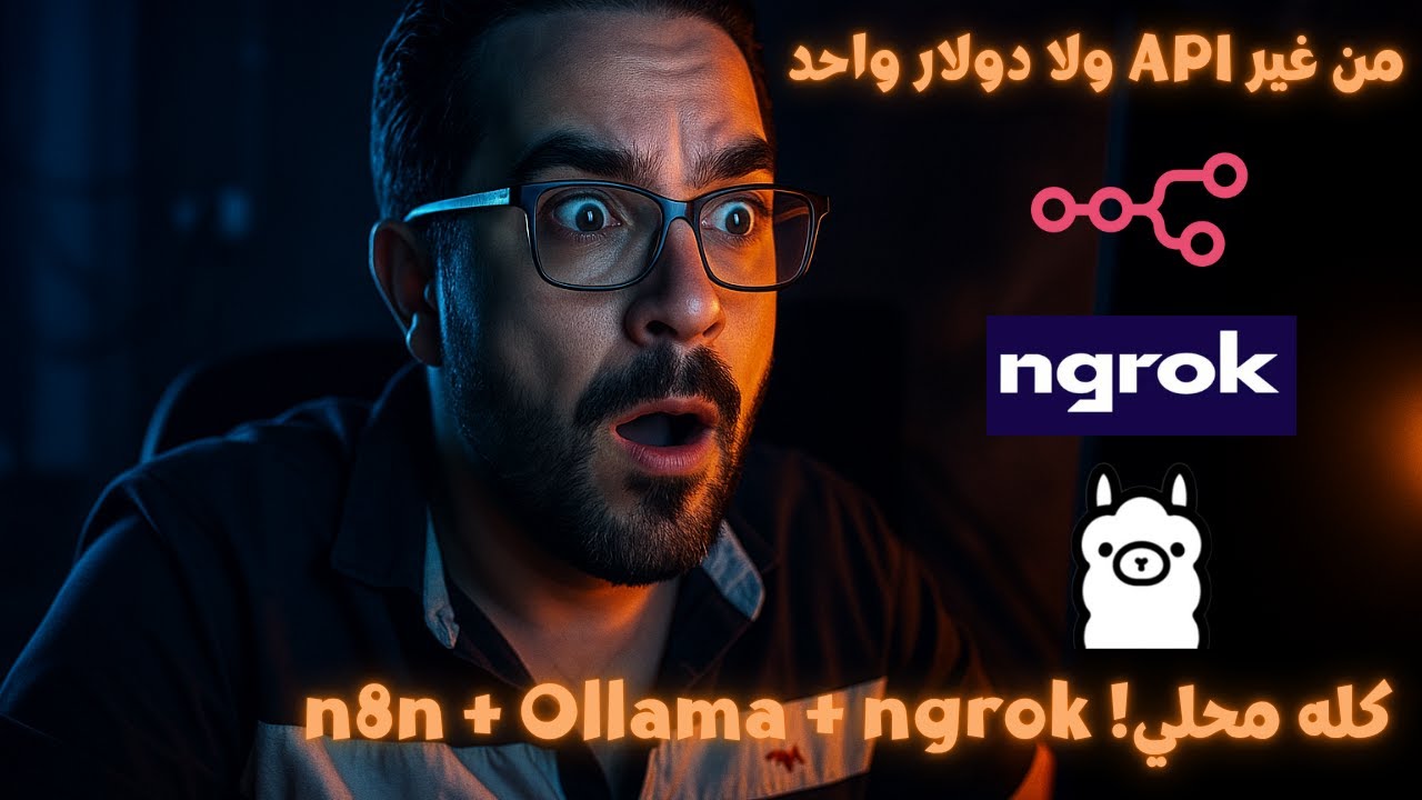 شغّل n8n على جهازك مجانًا و انشئ AI Agents محليًا بدون إنترنت أو تكلفة!