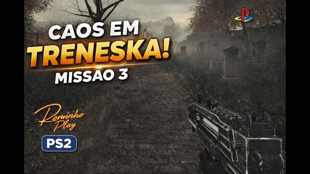 🔥 Black PS2 DUBLADO PT-BR — Missão #3 Treneska Border Crossing | Gameplay Completo