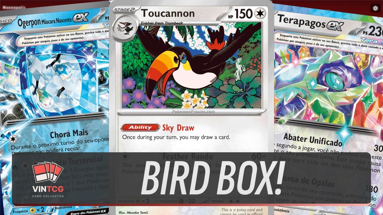 TOUCANNON &Eacute; UM DOS MELHORES ATACANTES DO META ATUAL! | POK&Eacute;MON TCG LIVE