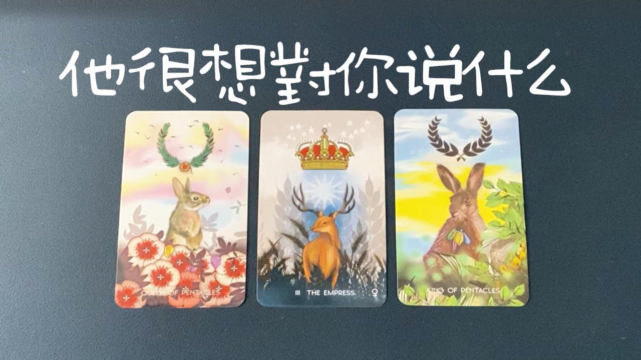 傾聽他的內心，他很想對你說什麼？如何看待你們的關係|曖昧|愛情|戀愛|桃花|塔羅占卜|