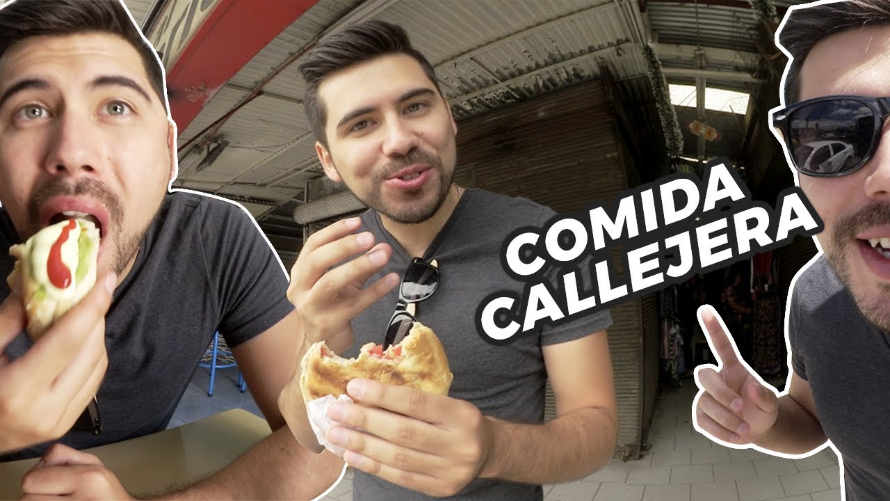 Probando COMIDA CALLEJERA en CHILE | Calidad VS Precio