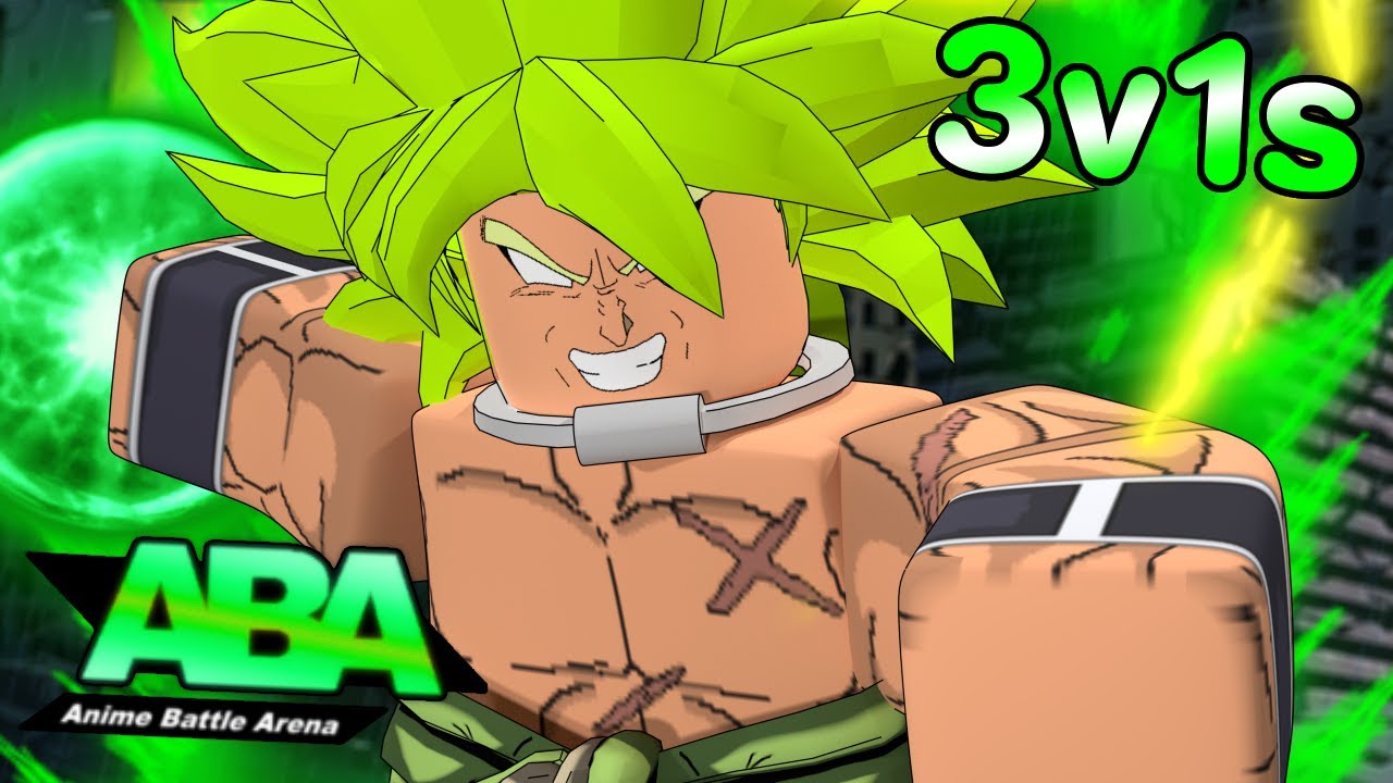 3v1s with Rework Broly (Pay 2 Win?) in ABA