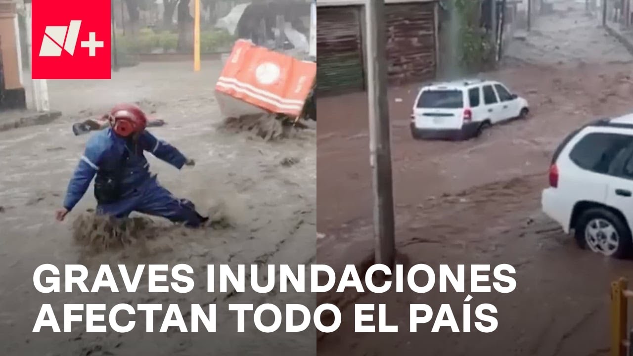 Lluvias causan daños e inundaciones en el Valle de México y Edomex - En Punto