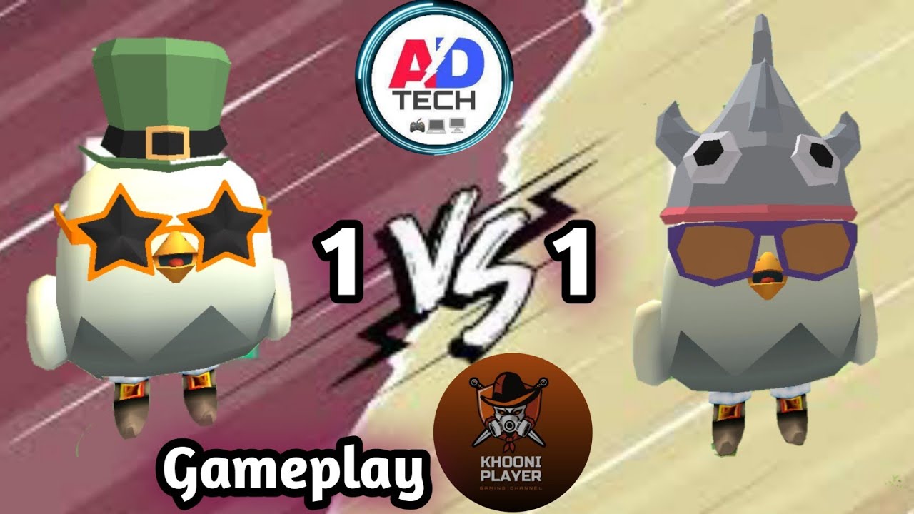 Chicken Gun 1 VS 1 | @AD TECH BROS VS @KHOONI PLAYER | Op Gameplay😎