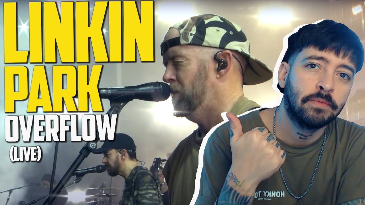 Overflow (Live) - Linkin Park | REACTION | YES! watching this on HD cuz... why not? FIRE! 🔥🔥🤘🏻🔥🔥