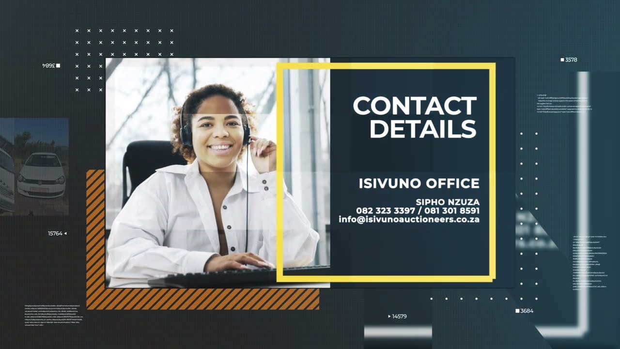 Disposal of Assets on Behalf of KZN Dept of Transport Ad Video design.