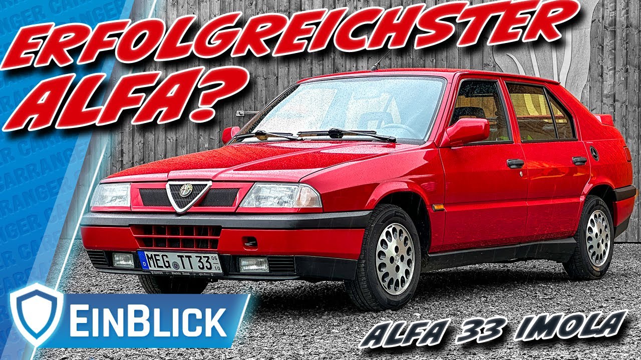 Wenig MACKEN, großer ERFOLG? Alfa Romeo 33 Imola 1.4 - ist der langweiligste Alfa der Beste?