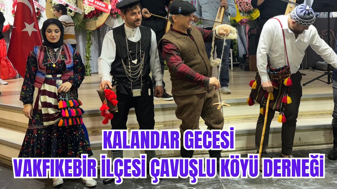 Trabzon Vakfıkebir Çavuşlu Köyü Geleneksel Kalandar Gecesi - Fatih Şerit Horon