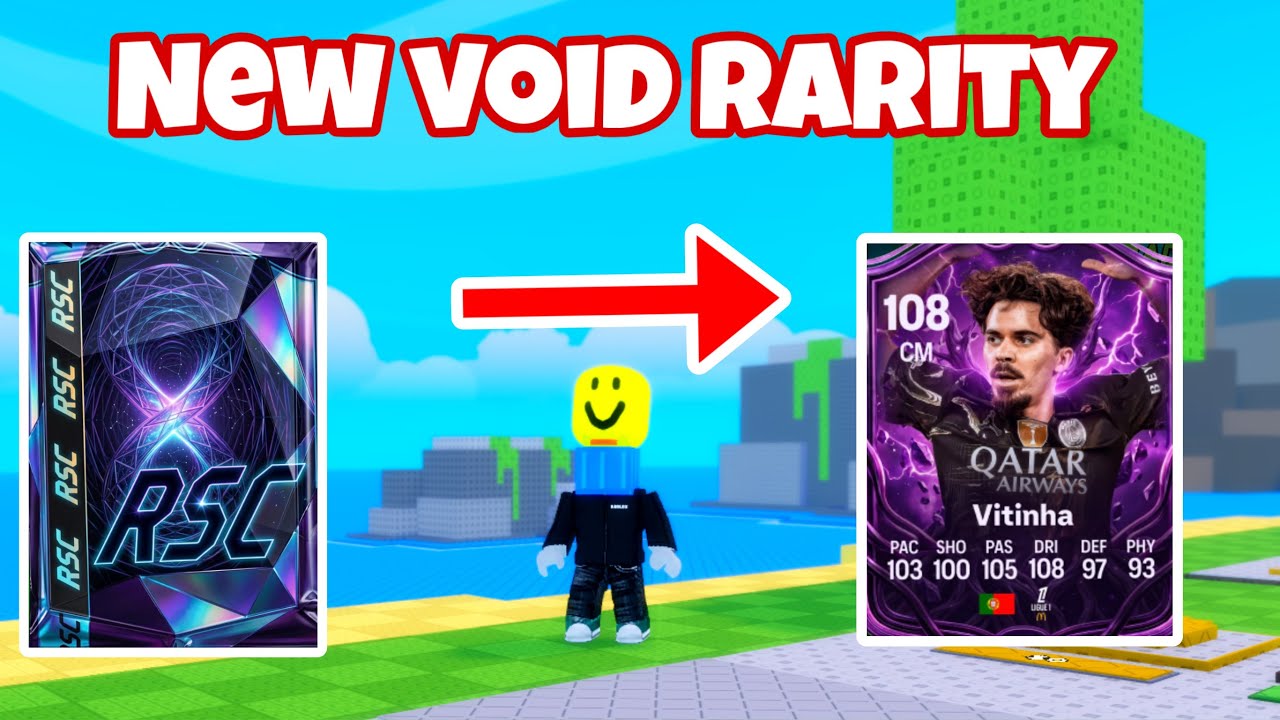 Я получил новую карту Void Vitahnya в игре Spin a Soccer Card!! (Roblox)