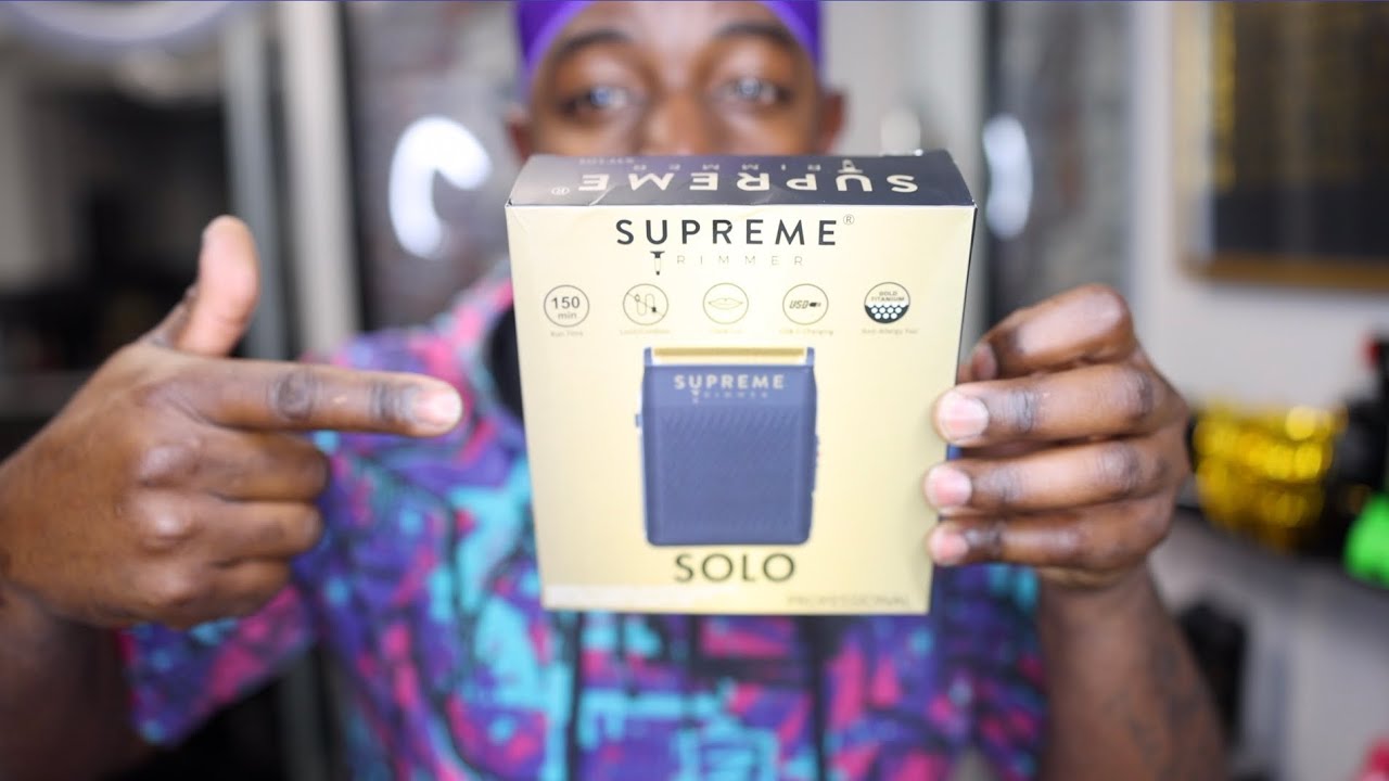 @supremetrimmer Solo | Single Foil Shaver | Unboxing