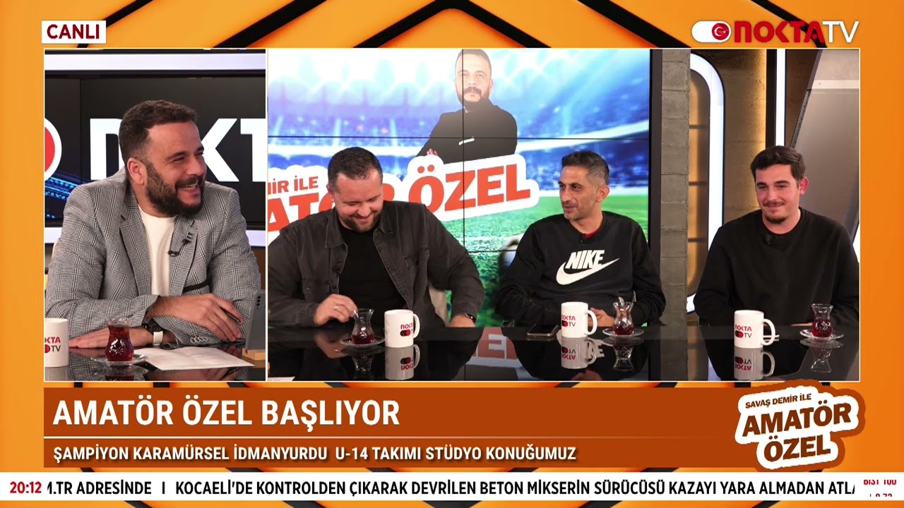 Savaş Demir İle Amatör Özel | Konuk: Karamürsel İdmanyurdu U14 Takımı | 11.02.2025