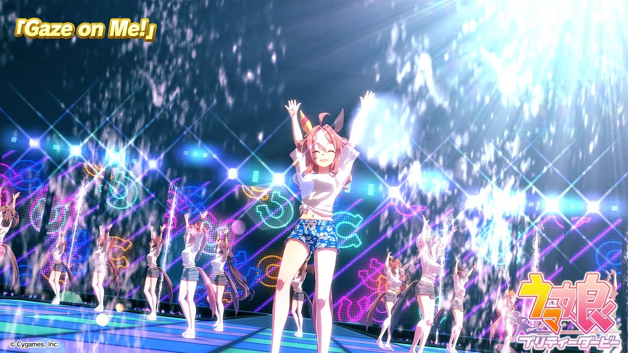ゲーム【ウマ娘 プリティーダービー】ライブ動画「Gaze on Me!」ゲームサイズVer.