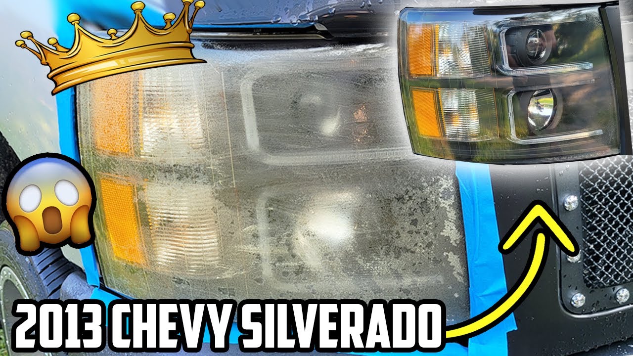 Restoring the WORST HEADLIGHT YET! The New Crowned Champ! | 2013 Chevy Silverado