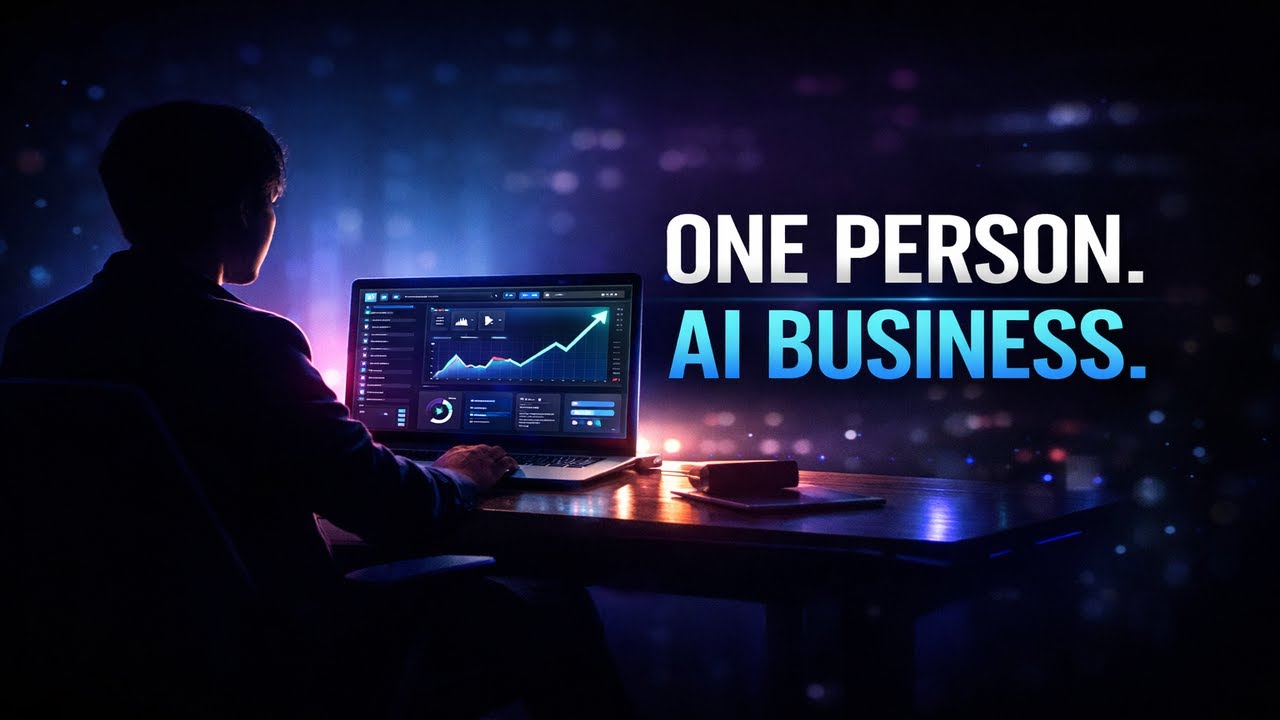 How I Would Build A One Person AI Business In 2026