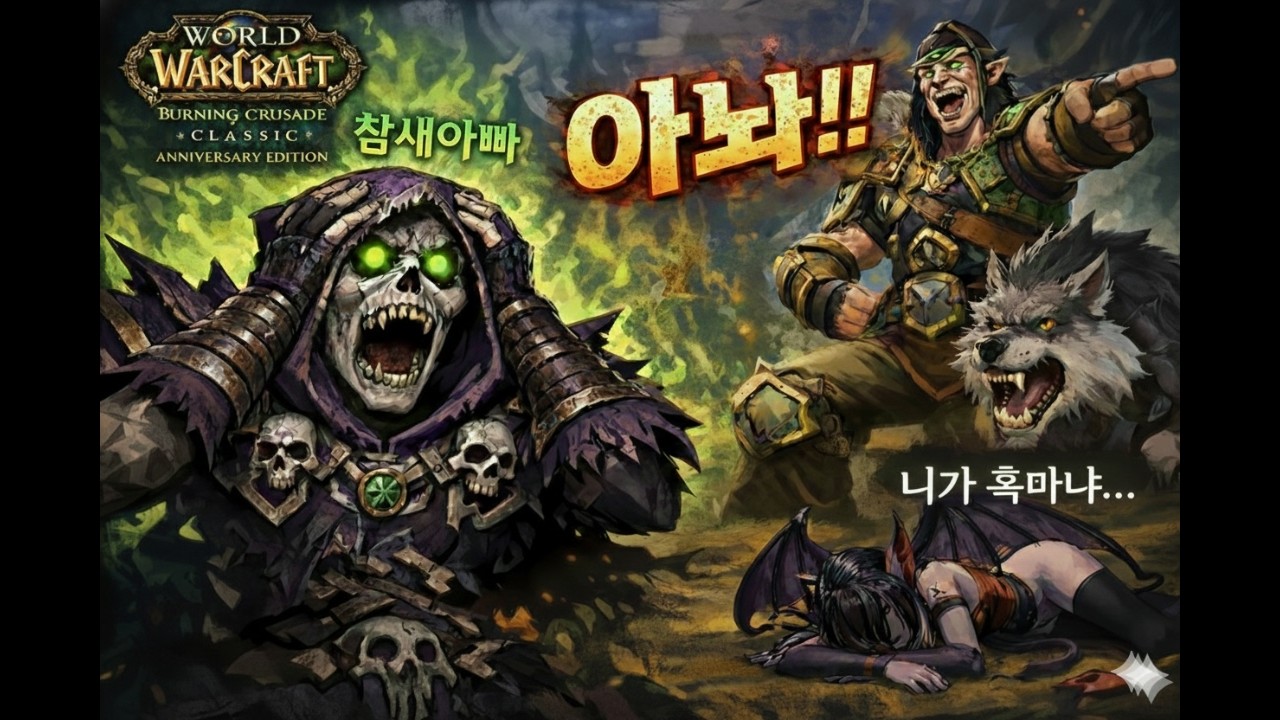 [불클클] 흑마 퀘스트 수행후 암사 렙업!