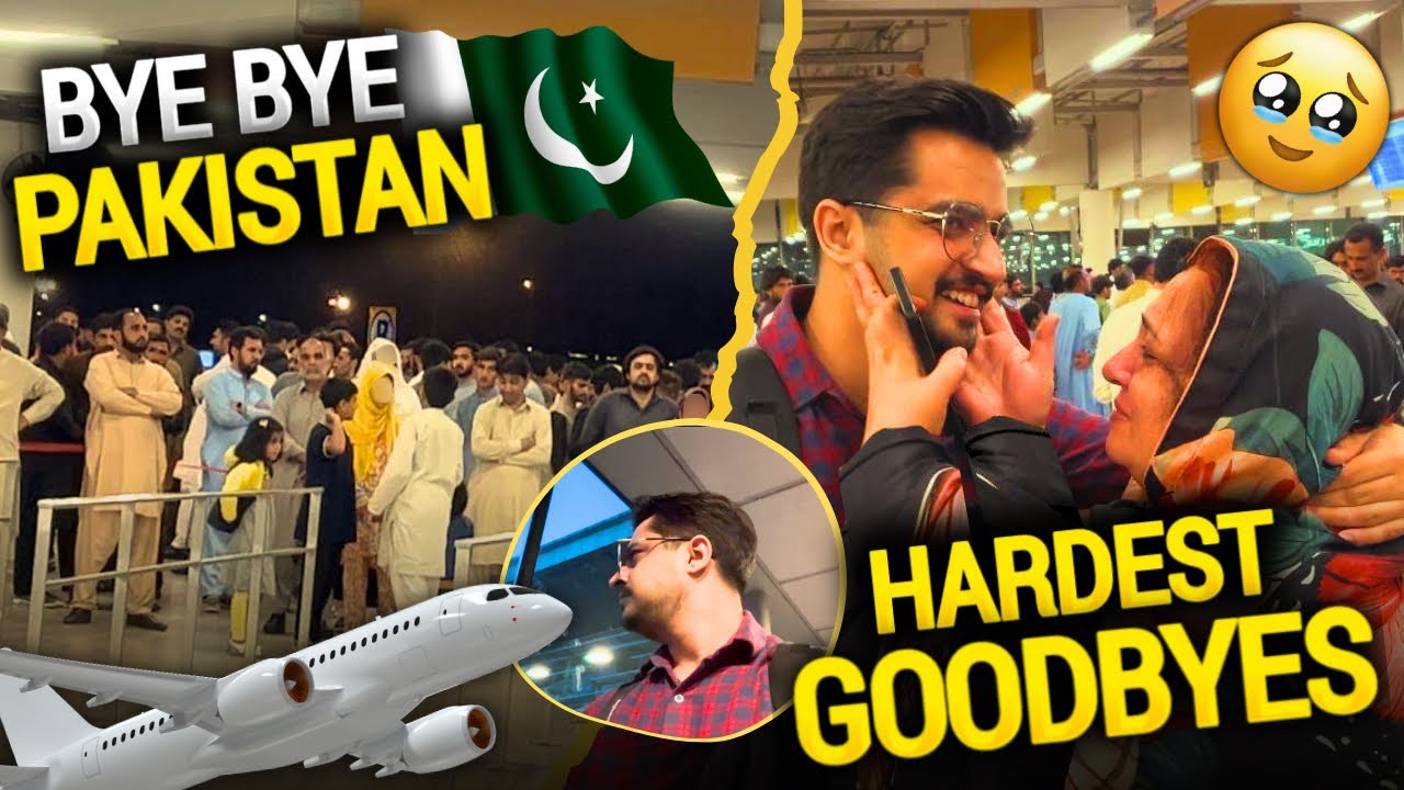 Tears, Memories & Goodbyes | Leaving Pakistan to Germany| The Hardest goodbye 🥹