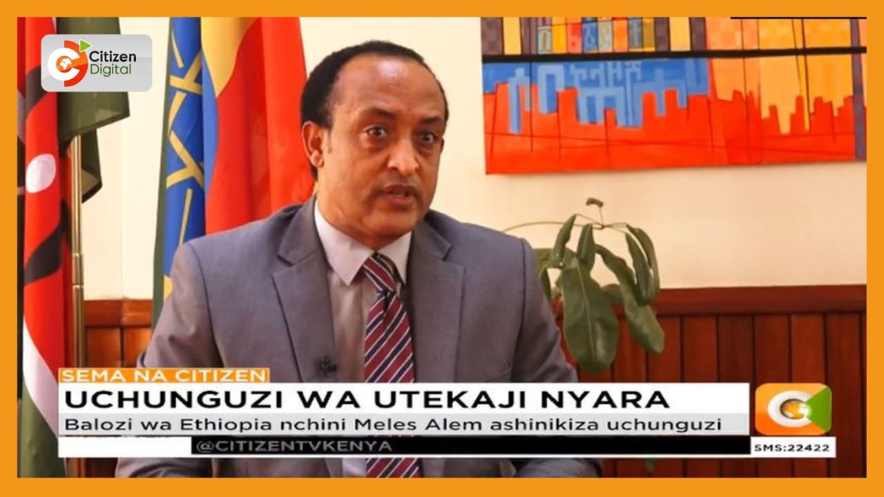 Balozi wa Ethiopia nchini Meles Alem ashinikiza uchunguzi