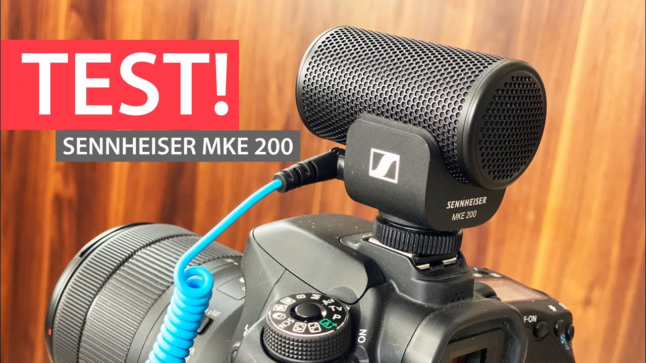 TEST: Sennheiser MKE 200 &ndash; kompaktowy mikrofon kierunkowy do kamer, aparat&oacute;w i smartfon&oacute;w!
