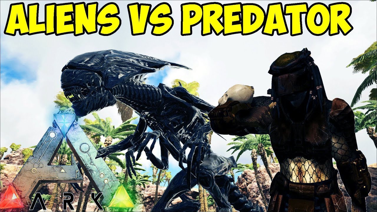 ЧУЖИЕ ПРОТИВ ХИЩНИКА В АРК! ОБЗОР МОДА ALIENS VS PREDATOR ► Ark: Survival Evolved
