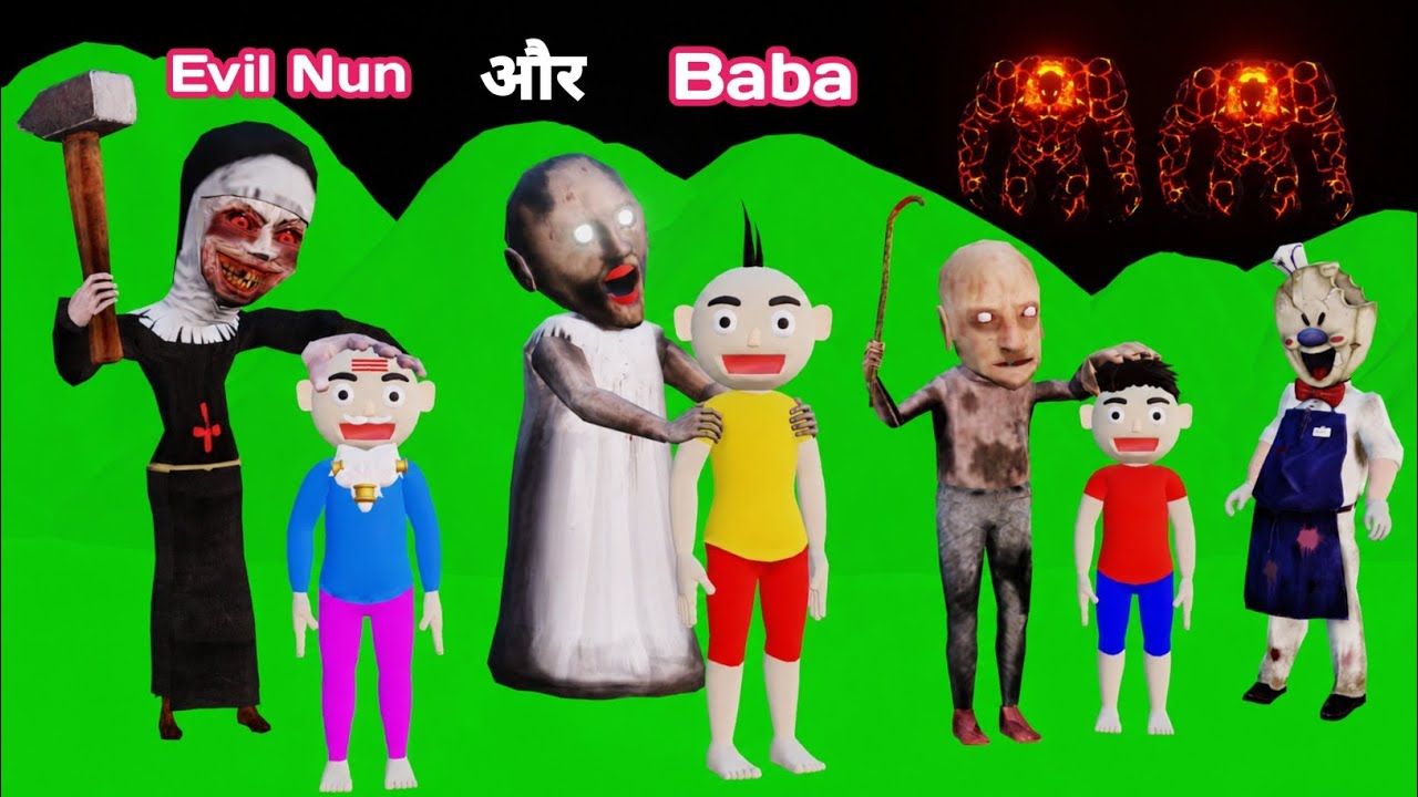 KITTU KI SHAITANI 16। Granny AUR BABA।cartoon। pagal beta। deshi comedy video। gulli bulli। evil nun