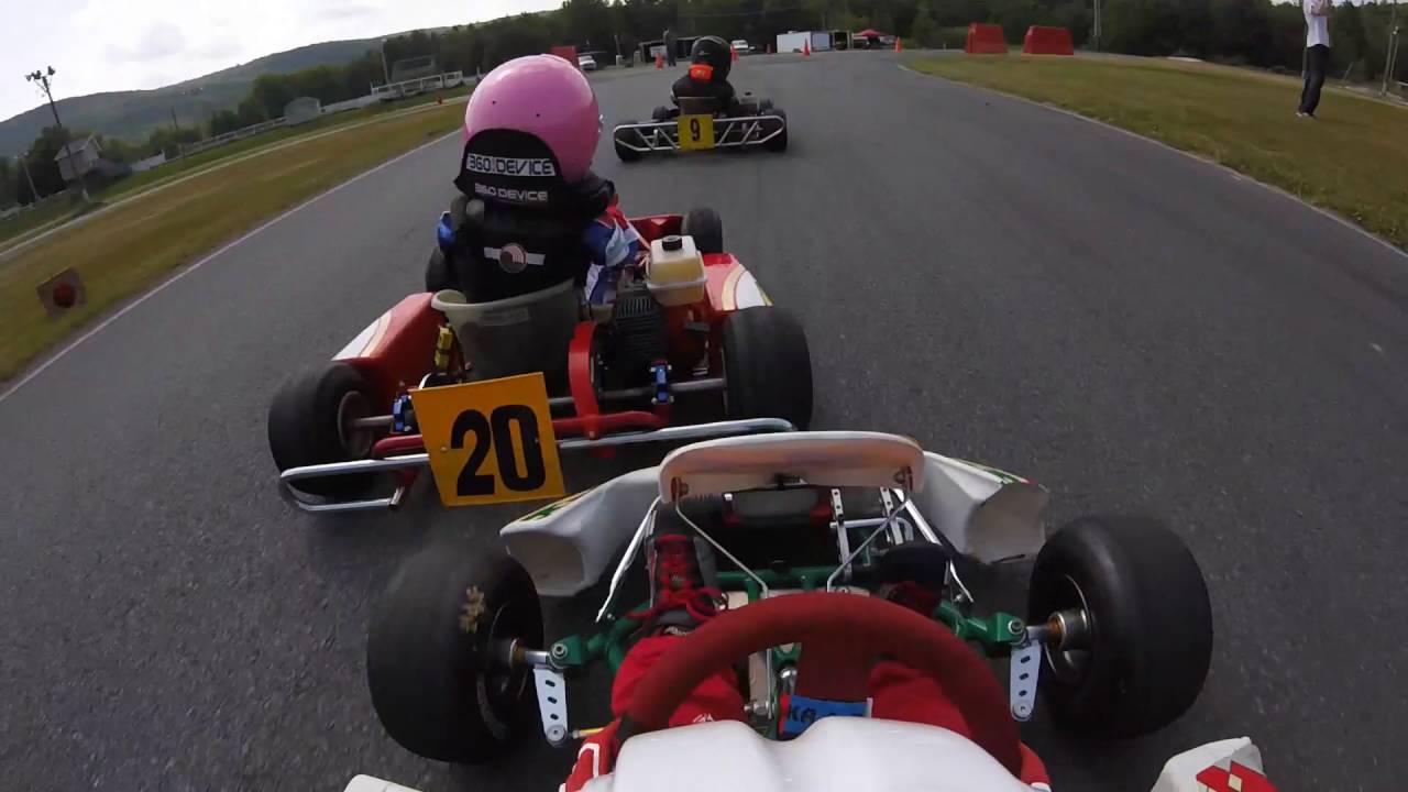 6-26-16 - 5 yr old Paulie D in his 4th Kid Kart race at OVRP