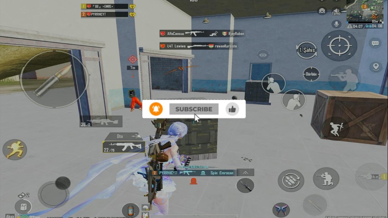 SPİN EMRECAN I VURDUM DUO VS SQOAD HARİTAYI TEMİZLEDİM PUBG MOBİLE