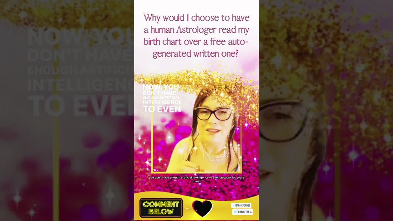 Why choose human in-person birth chart reading when you can order an auto-generated one? Accuracy.