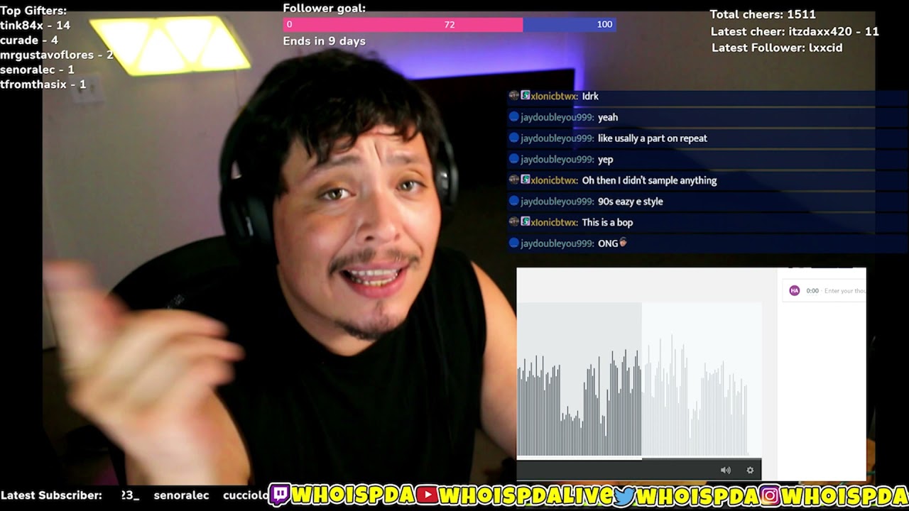 WhoisPDA - Mr. Magic | Live Reaction To My OLD MUSIC