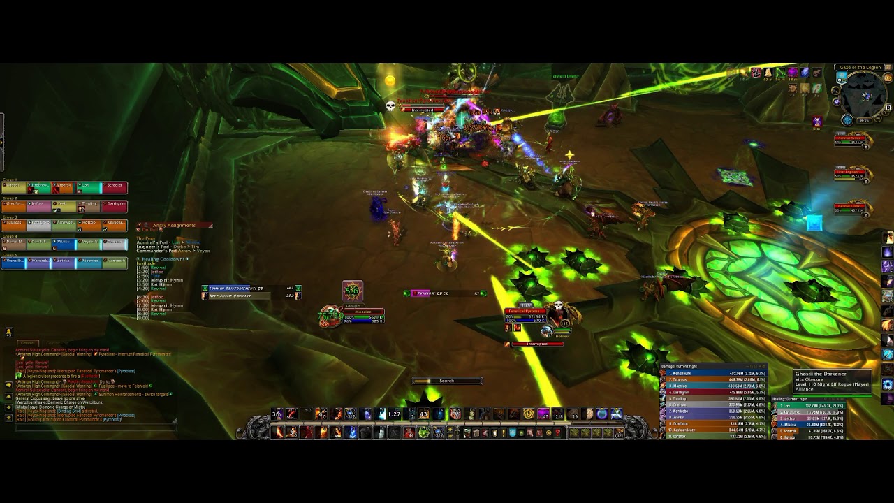 Heroic Antoran High Command  - Oceanic - Fire Mage POV
