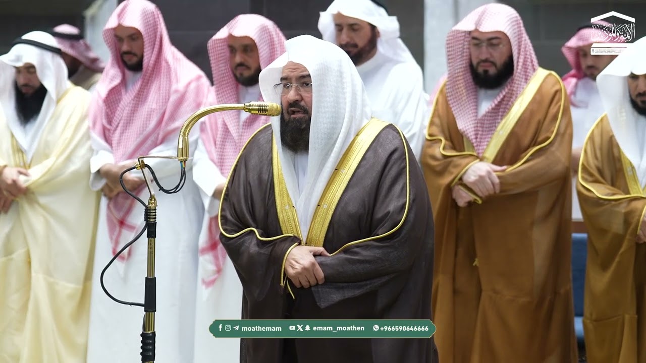 صلاة المغرب من الحرم المكي لمعالي الشيخ أ.د. عبدالرحمن السديس 22  رمضان 1447هـ.