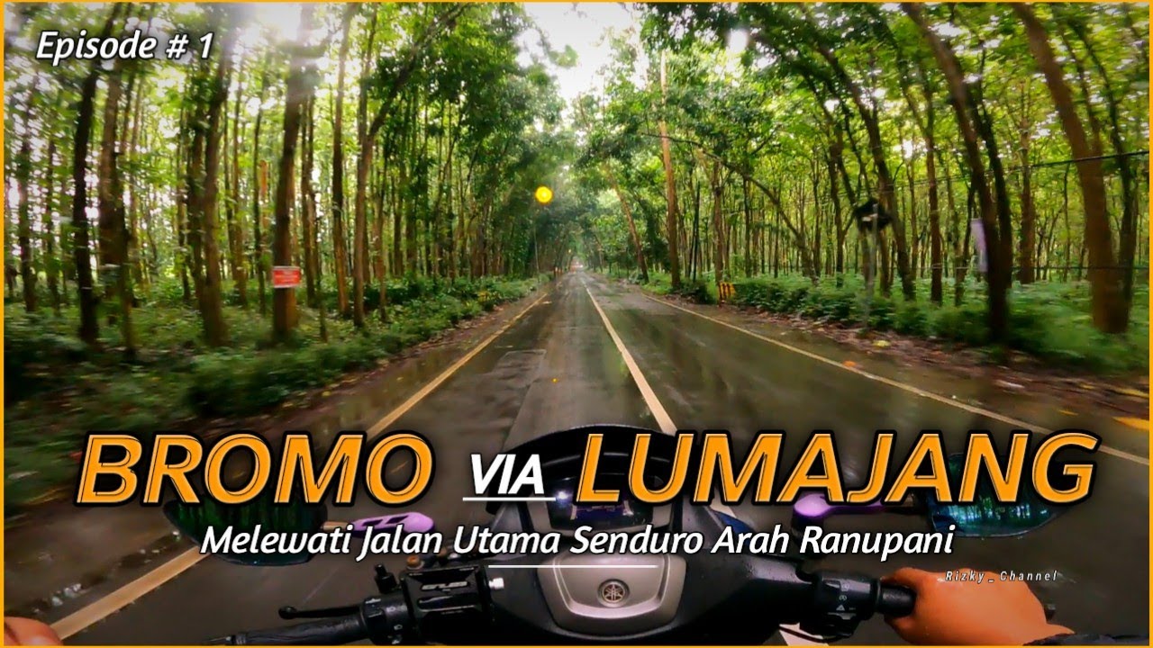 Rute ke BROMO via LUMAJANG  [ Episode 1 ] Melewati Jalur Utama Senduro - Ranupani | Rizky_Channel