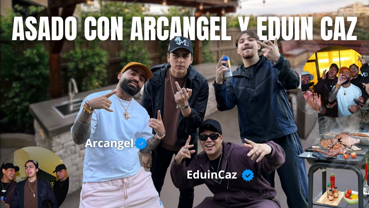 LONCHE EN CARNE ASADA CON ARCANGEL Y EDUIN CAZ🥩🔥(SE SALE DE CONTROL TODO🍷🤣) FT. WILITO