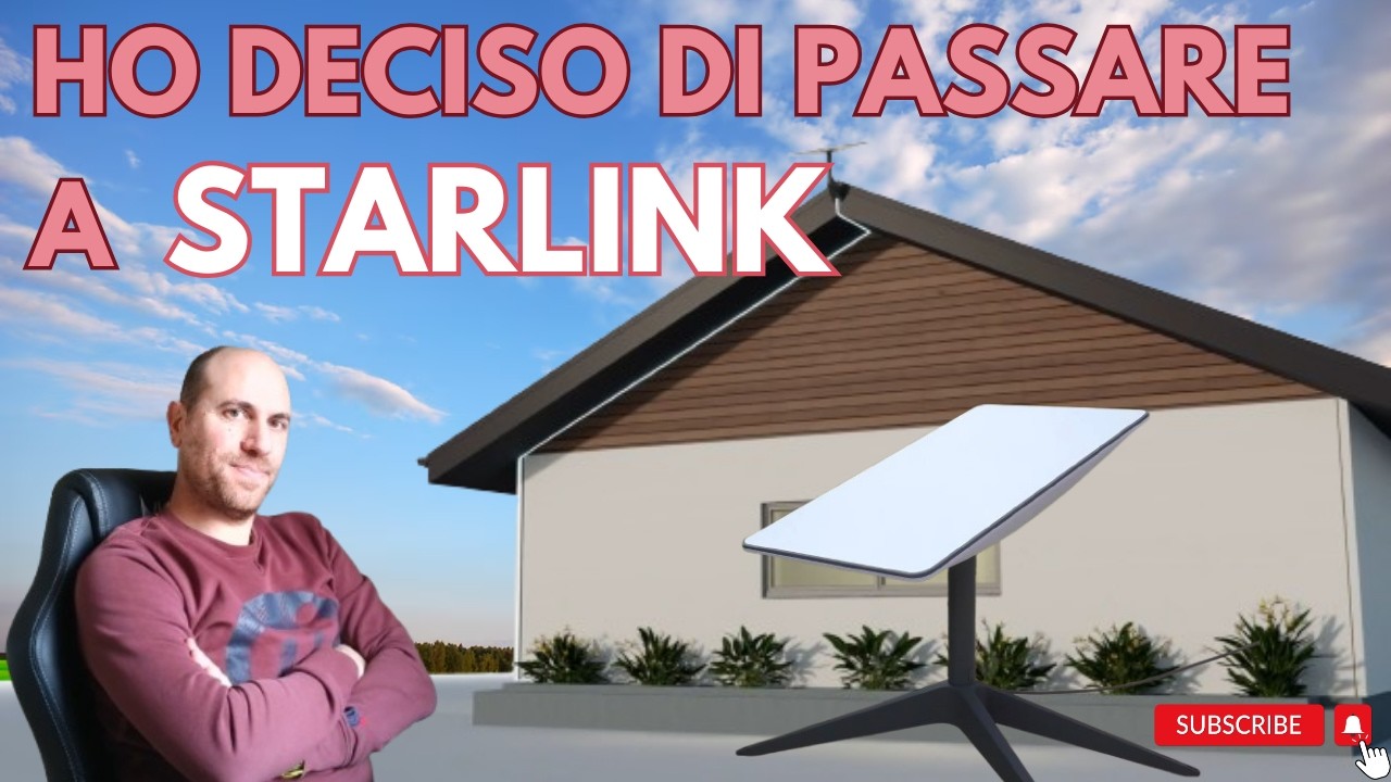 HO DECISO DI PASSARE A STARLINK - VI SPIEGO PERCHE'!!! #starlink #attualità