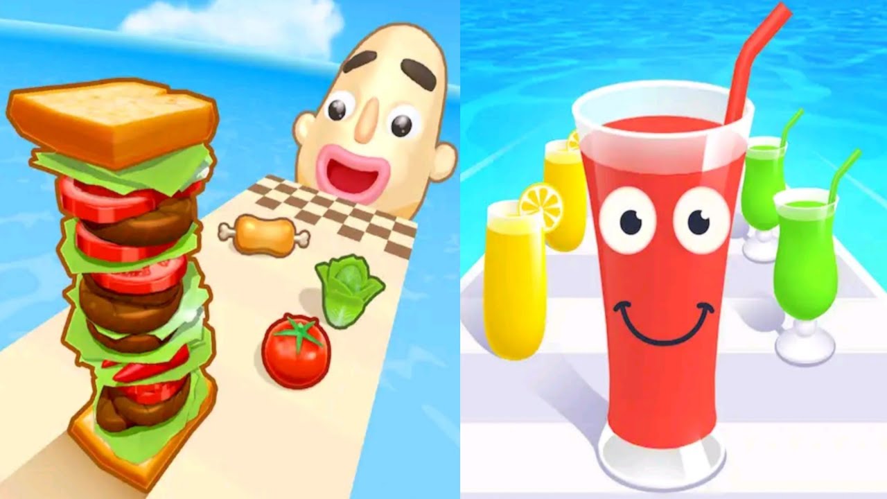 MAX Level Up Gameplay – EPC 💥 Sandwich vs Juice Run || All Android iOS SpeedRun  UNLOCKED!