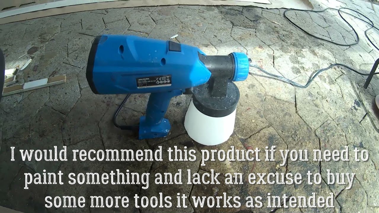 Painter spray ES 350 cheap small sprayer Sprøjtepistol fra Biltema